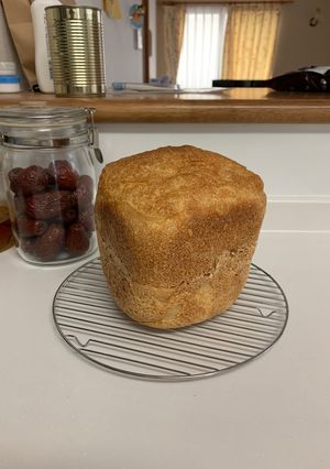 癖になる！HBでモチモチ食パン(一斤)-レシピのメイン写真