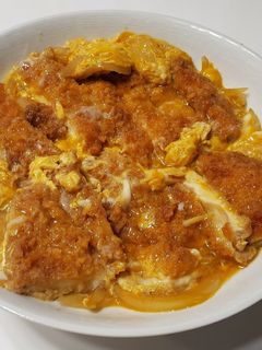 めんつゆだけ!カツ煮♪カツ丼にも♪-レシピのメイン写真