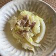 酒粕とキャベツのサッと煮