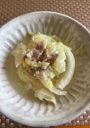 酒粕とキャベツのサッと煮-レシピのメイン写真
