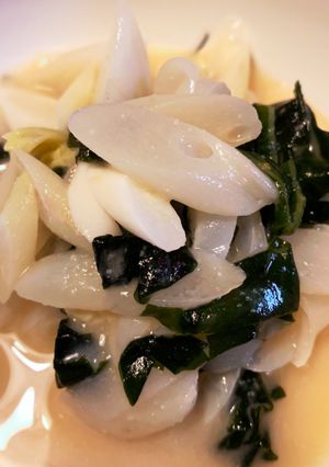 根芋とわかめの酢味噌和え-レシピのメイン写真