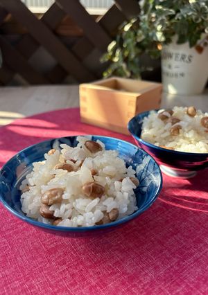 洗い物なし!ポリ COOK『炒り豆ご飯』-レシピのメイン写真