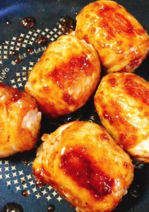 めっちゃ簡単❤肉巻きおにぎり-レシピのメイン写真