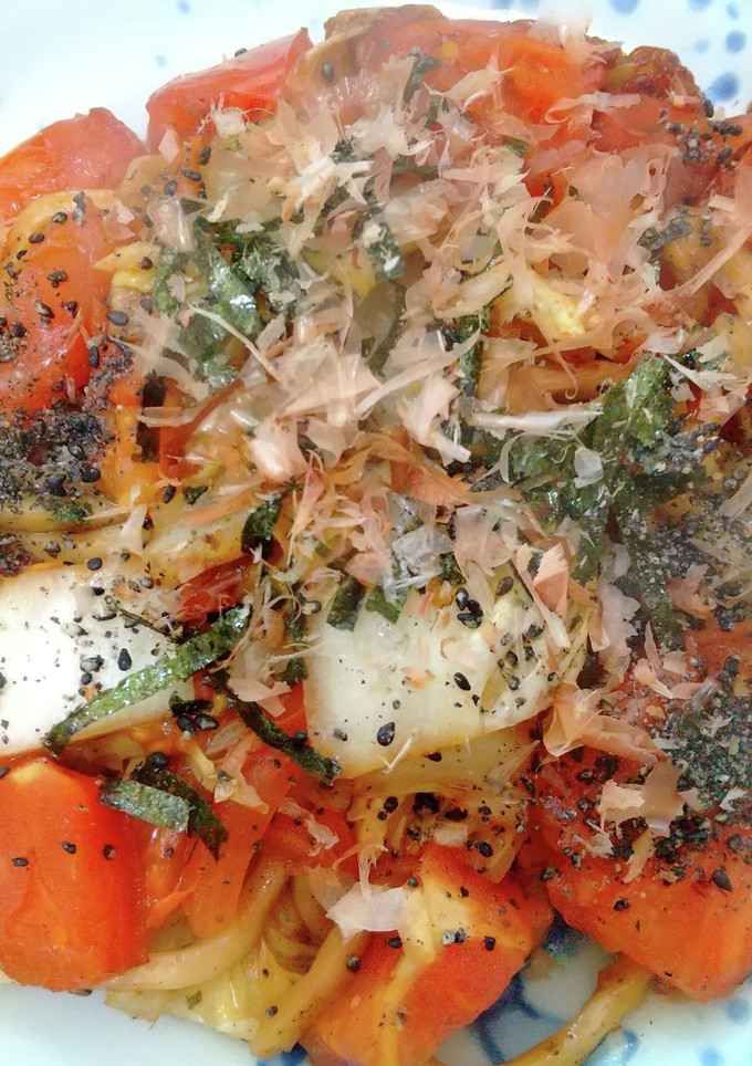 ほろほろトマト焼きそば-レシピのメイン写真