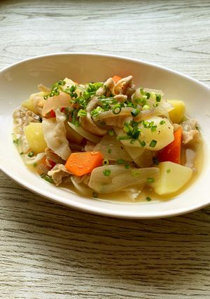 ホクホクで美味しい♪バター塩肉じゃが-レシピのメイン写真