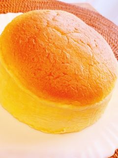 シュワシュワ スフレチーズケーキ-レシピのメイン写真