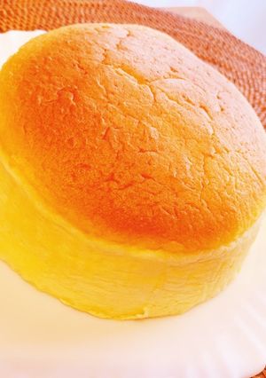 シュワシュワ スフレチーズケーキ-レシピのメイン写真