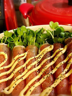 カイワレの生ハム巻き♪-レシピのメイン写真