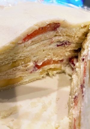 卵アレルギーでも食べれるミルクレープ-レシピのメイン写真