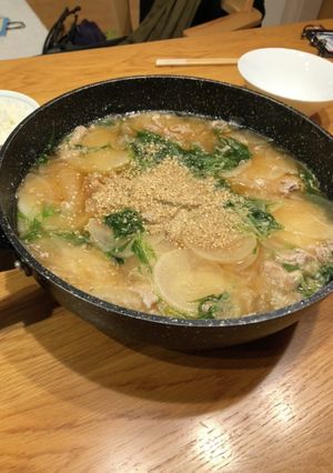 我が家の味！スライス大根の中華鍋-レシピのメイン写真