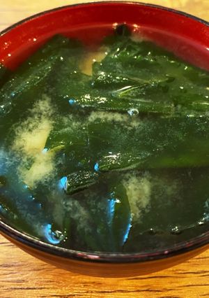 塩蔵わかめの味噌汁-レシピのメイン写真