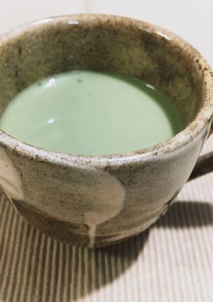 最強美肌♡米麹甘酒の青汁豆乳割り♡-レシピのメイン写真