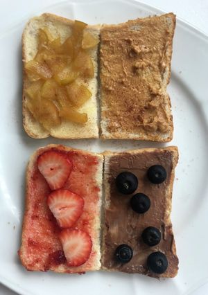宿題がすすむPB&Jサンドイッチ-レシピのメイン写真