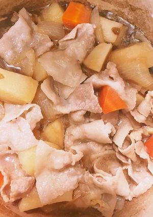 お肉たっぷり肉じゃが-レシピのメイン写真