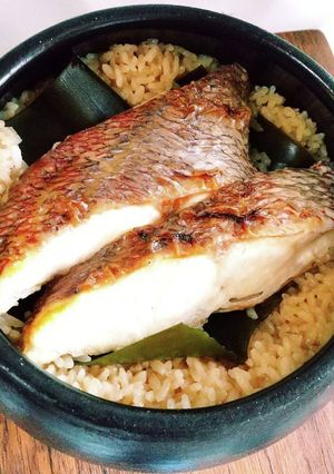 土鍋で作る☆鯛めし♪-レシピのメイン写真
