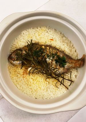 鯛の土鍋ご飯　フォメドポワゾンフレーバー-レシピのメイン写真