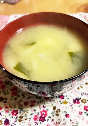 簡単美味しい豆腐の味噌汁^_^-レシピのメイン写真