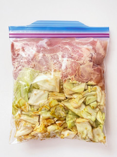 【下味冷凍】鶏モモとキャベツのマヨポン-レシピのメイン写真