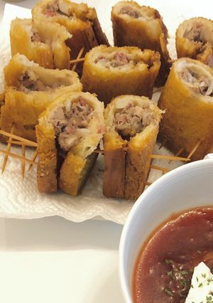 コーンビーフで簡単ピロシキ-レシピのメイン写真