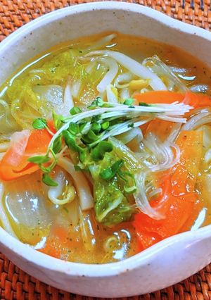 野菜たっぷりとろみスープ-レシピのメイン写真