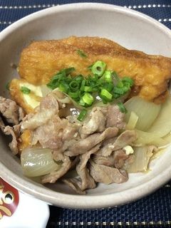 厚揚げと豚肉の炊いたん(揚げと豚肉の煮物-レシピのメイン写真