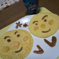 A picture of アンパンマンホットケーキ 3 覚書.