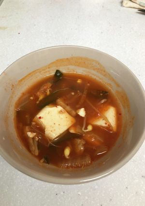 キムチチゲ-レシピのメイン写真