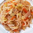 癒しの焼きうどん☆昆布だしが決め手♡