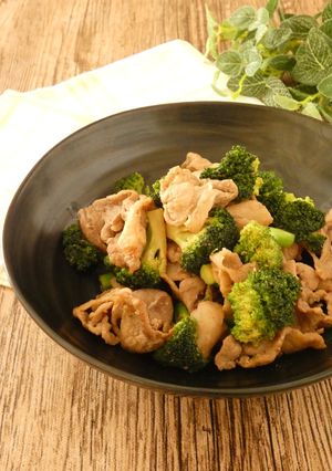 豚肉とブロッコリーのクミンソテー-レシピのメイン写真
