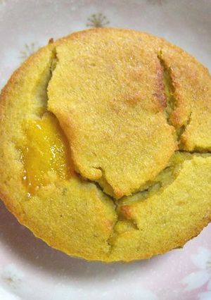 ふわふわ♪おからと柿のケーキ-レシピのメイン写真