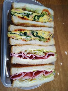 サンドウィッチのお弁当-レシピのメイン写真