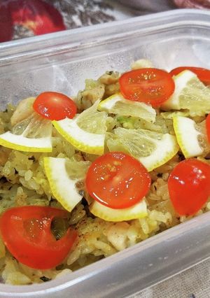レモンとバジルの炒めご飯-レシピのメイン写真
