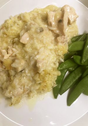 チキンライスキャセロール-レシピのメイン写真