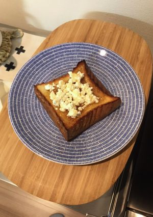 カッテージチーズハニートースト-レシピのメイン写真