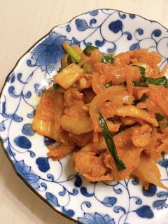 韓国風豚キムチ炒め-レシピのメイン写真