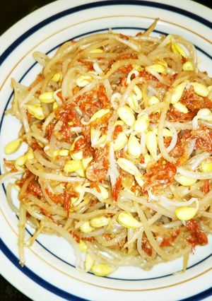 $豆もやしと桜エビのナムル$-レシピのメイン写真
