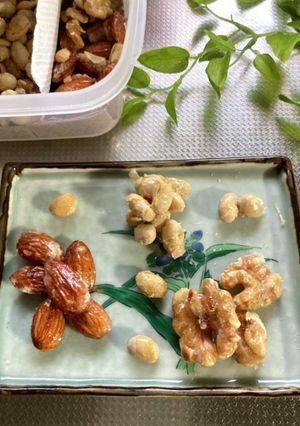 煎り大豆の飴がらめ(キャラメリゼ)-レシピのメイン写真