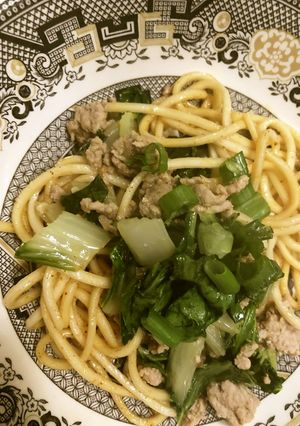 豚ミンチうどん　中華-レシピのメイン写真