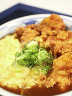 丸亀製麺の期間限定! 鶏天カレーうどん♪-レシピのメイン写真