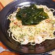 海老入ボンゴレon the ワカメ