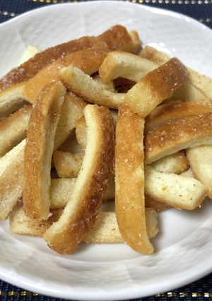 食パンの耳ラスク　ココナッツ風味-レシピのメイン写真