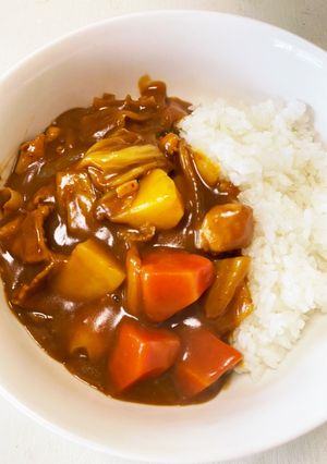 ご飯がススム☆キムチカレー-レシピのメイン写真