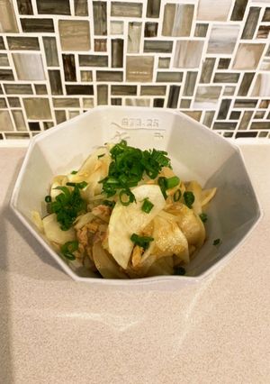 レンジで簡単　カブとツナのカレー風味-レシピのメイン写真