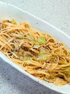 キャベツとアンチョビのオイルパスタ-レシピのメイン写真
