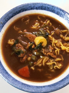 翌日のカレーアレンジ♪カレーラーメン-レシピのメイン写真