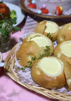 豆乳フォカッチャdeチーズフォンデュ-レシピのメイン写真