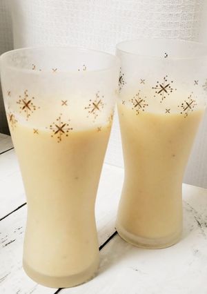 腸活！美肌！免疫力UP！朝バナナジュース-レシピのメイン写真