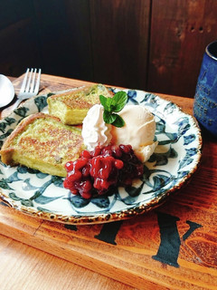 おうちカフェ★抹茶フレンチトースト-レシピのメイン写真
