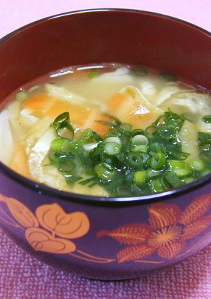 油揚げのみそ汁-レシピのメイン写真