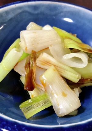 ポロネギのバター蒸し焼き☆醤油の香り-レシピのメイン写真